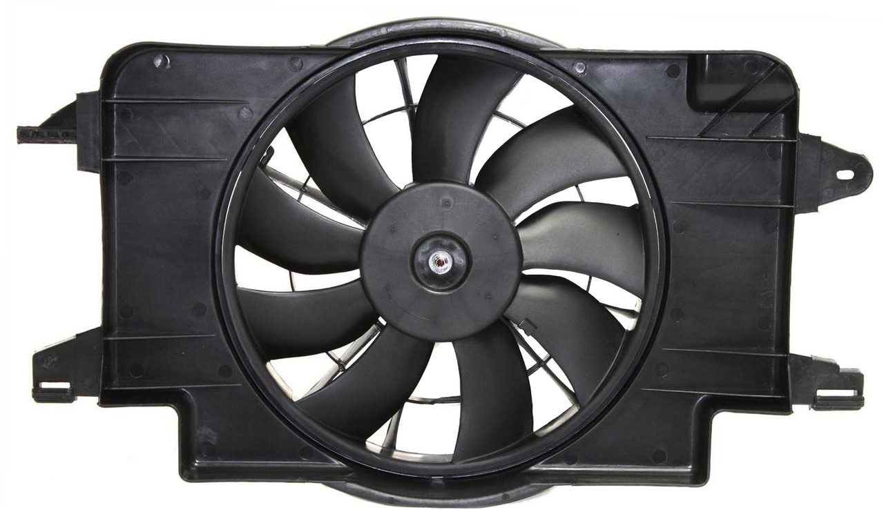 SATURN S-SERIES 91-02 RADIATOR FAN SHROUD ASSEMBLY - Busted Auto Parts