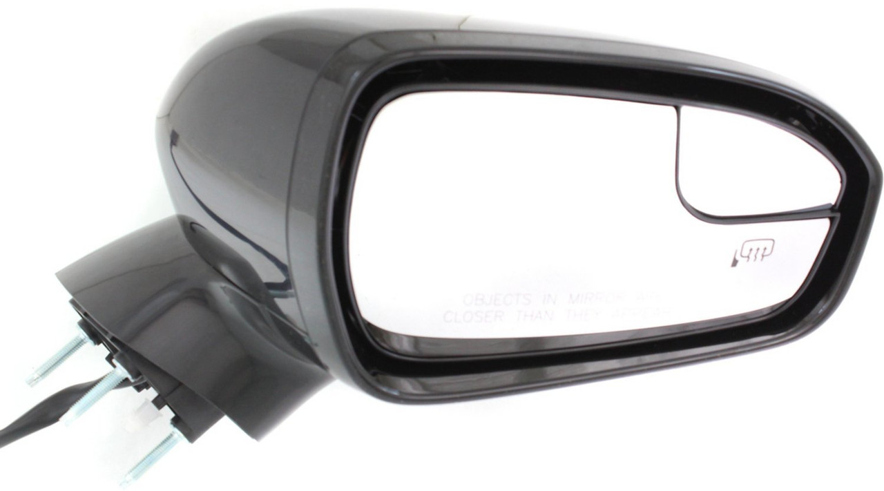 FUSION 13-16 MIRROR RH, Power, Manual Folding, Heated, Paintable, w/ Blind Spot Glass, Puddle Light, and Signal Light, w/o Memory, Exc. SE/Titanium Models