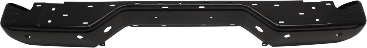 FRONTIER 13-21 STEP BUMPER, FACE BAR ONLY, w/o Pad, w/ Pad Provision, w/o Mounting Bracket, Powdercoated Black, w/o Mounting Bracket, w/ Rear Object Sensor Holes