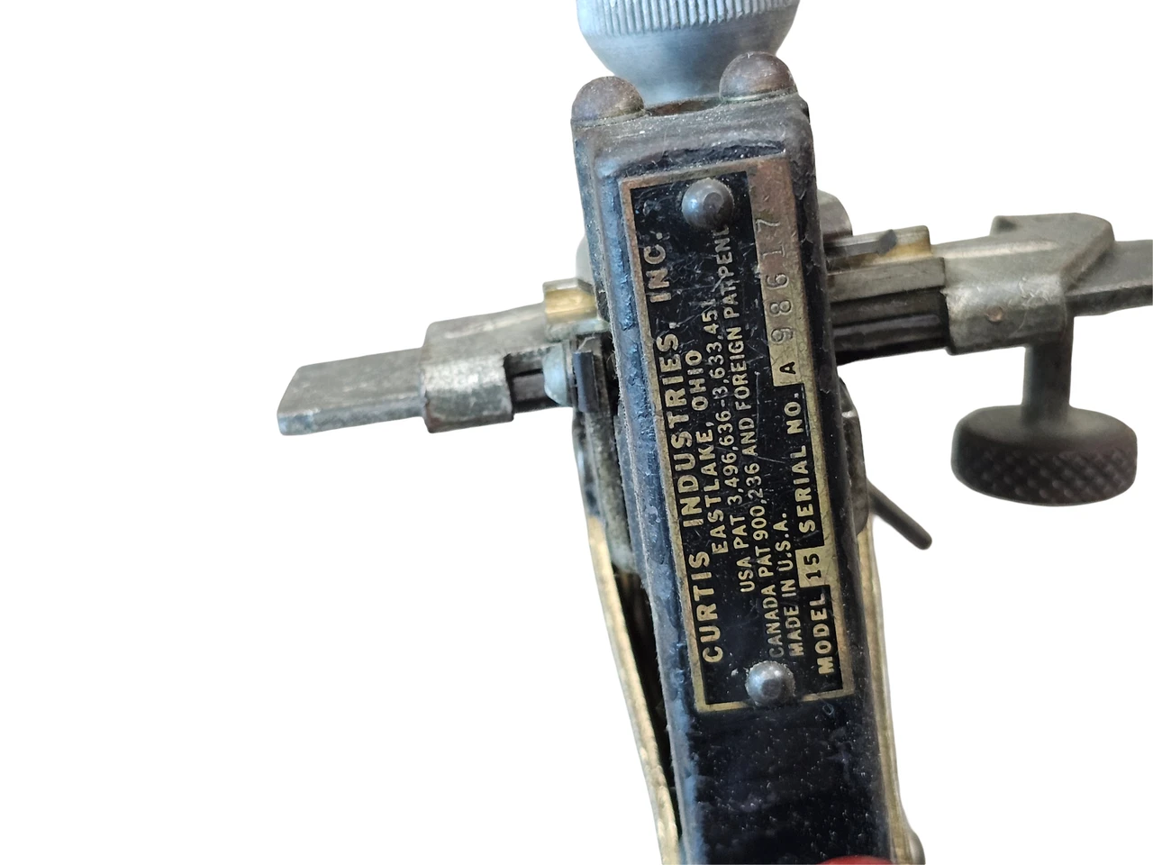 Curtis Industries Curtis Key Cutter Model 15 Handheld Key Cutter Tool ...
