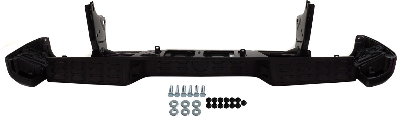 TACOMA 16-23 STEP BUMPER, FACE BAR AND PAD, w/ Pad Provision, w/o Mounting Bracket, Black, w/ IPAS Holes, w/o Towing Hitch