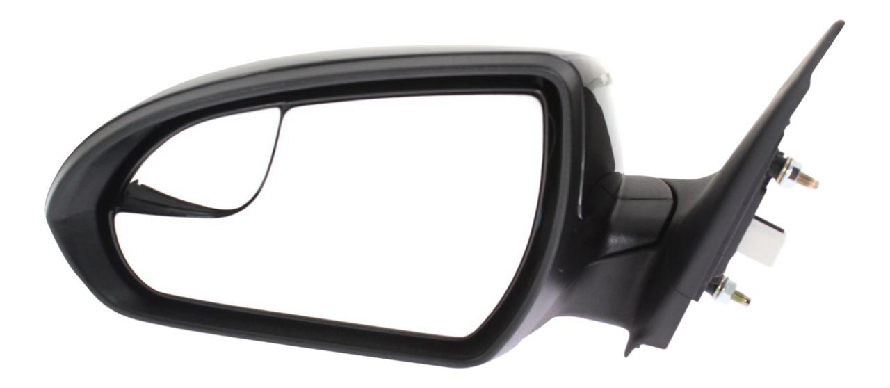 ELANTRA 17-18 MIRROR LH, Power, Manual Folding, Heated, Paintable, w/ Blind Spot Glass, w/o Auto Dimming, Memory and Signal Light