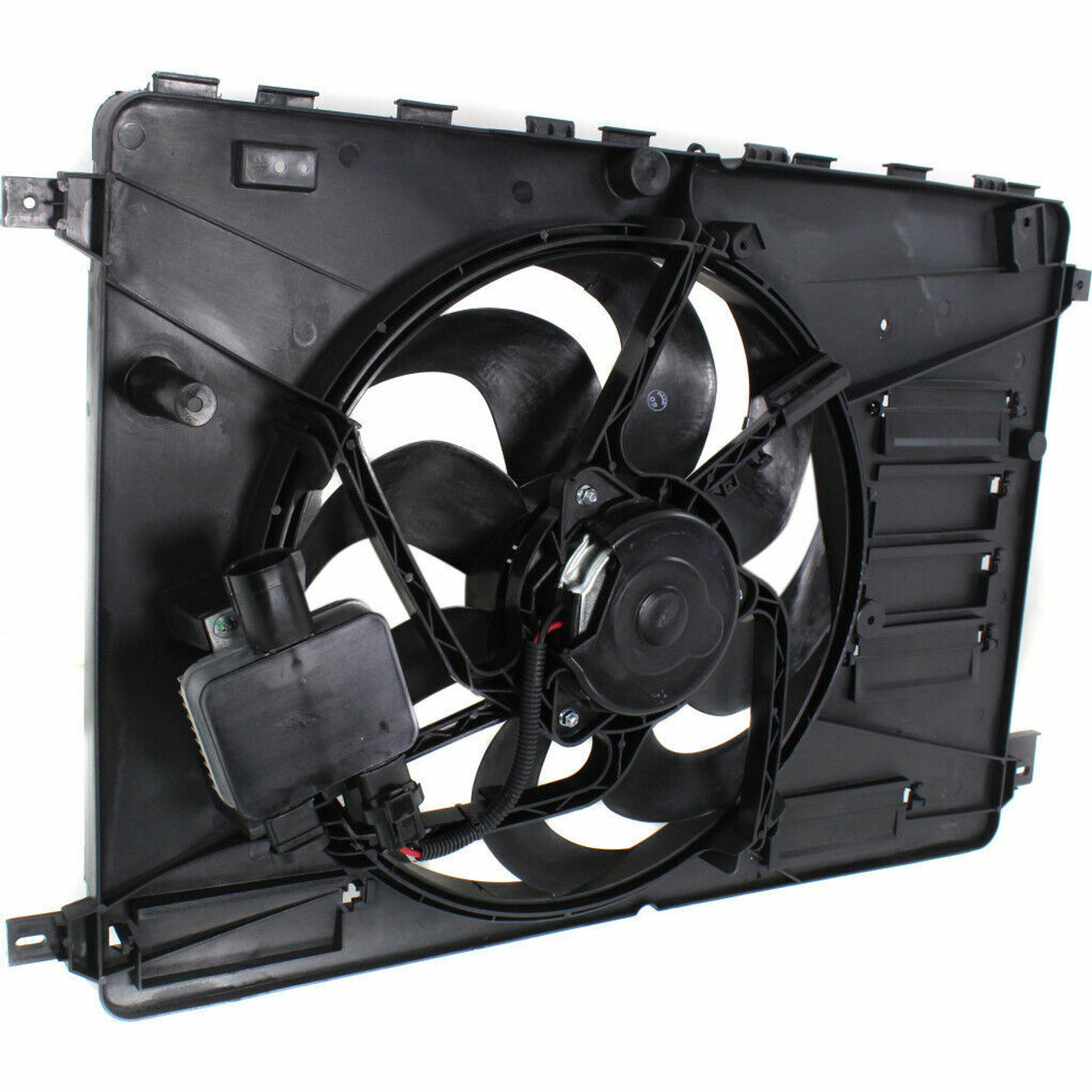 S60 11-18/XC70 08-16 RADIATOR FAN ASSEMBLY, Single Fan, 2.0L/2.5L/3.0L/3.2L , w/ Control module