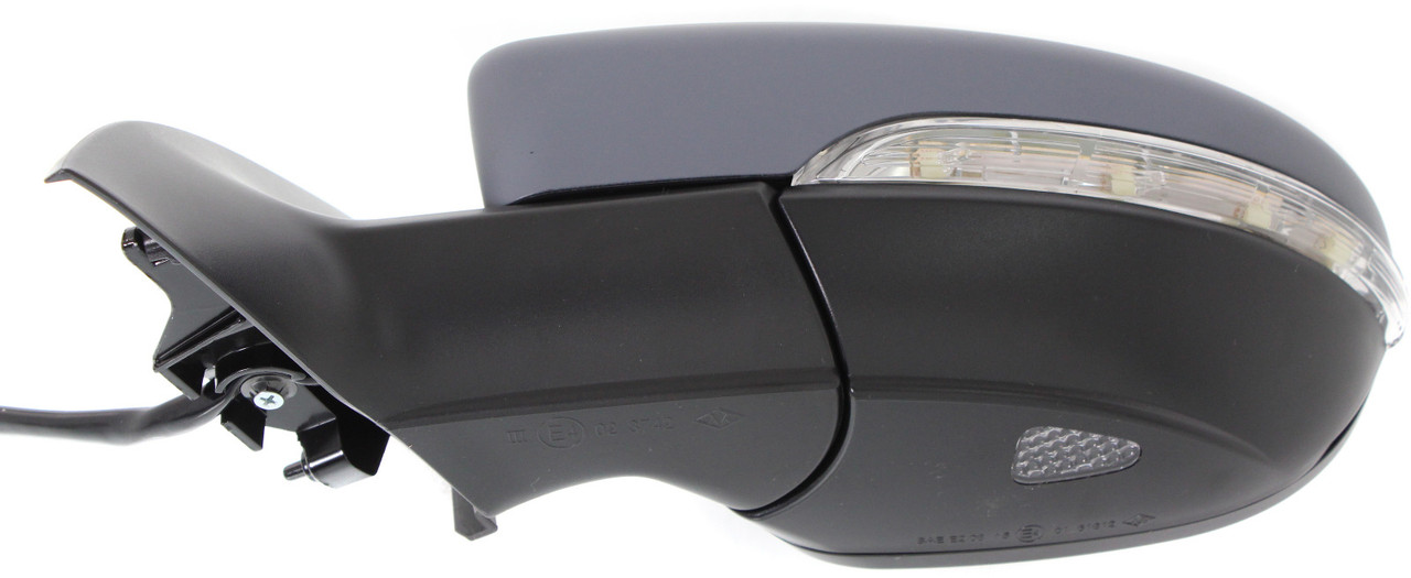 PASSAT CC 09-12 MIRROR LH, Power, Power Folding, Heated, Paintable, w/ Memory, Puddle Light, and Signal Light