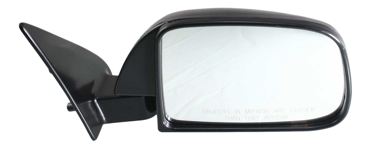 TOYOTA PICKUP 89-95 MIRROR RH, Manual, Manual Folding, Non-Heated, Paintable, Corner Mount, w/ Single Glass, w/o Vent Window