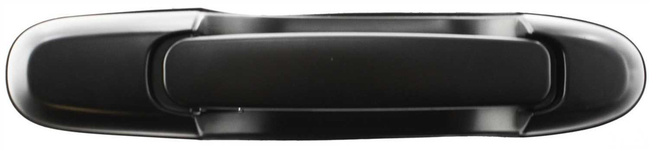 SIENNA 98-03 EXTERIOR REAR DOOR HANDLE RH=LH, Side Sliding Door, Smooth Black, w/o Keyhole, Pwr Lock