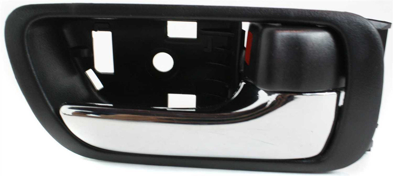 CAMRY 02-06 FRONT INTERIOR DOOR HANDLE RH, Textured Black, With Chrome Lever, Japan/USA Built Vehicle, (=REAR)