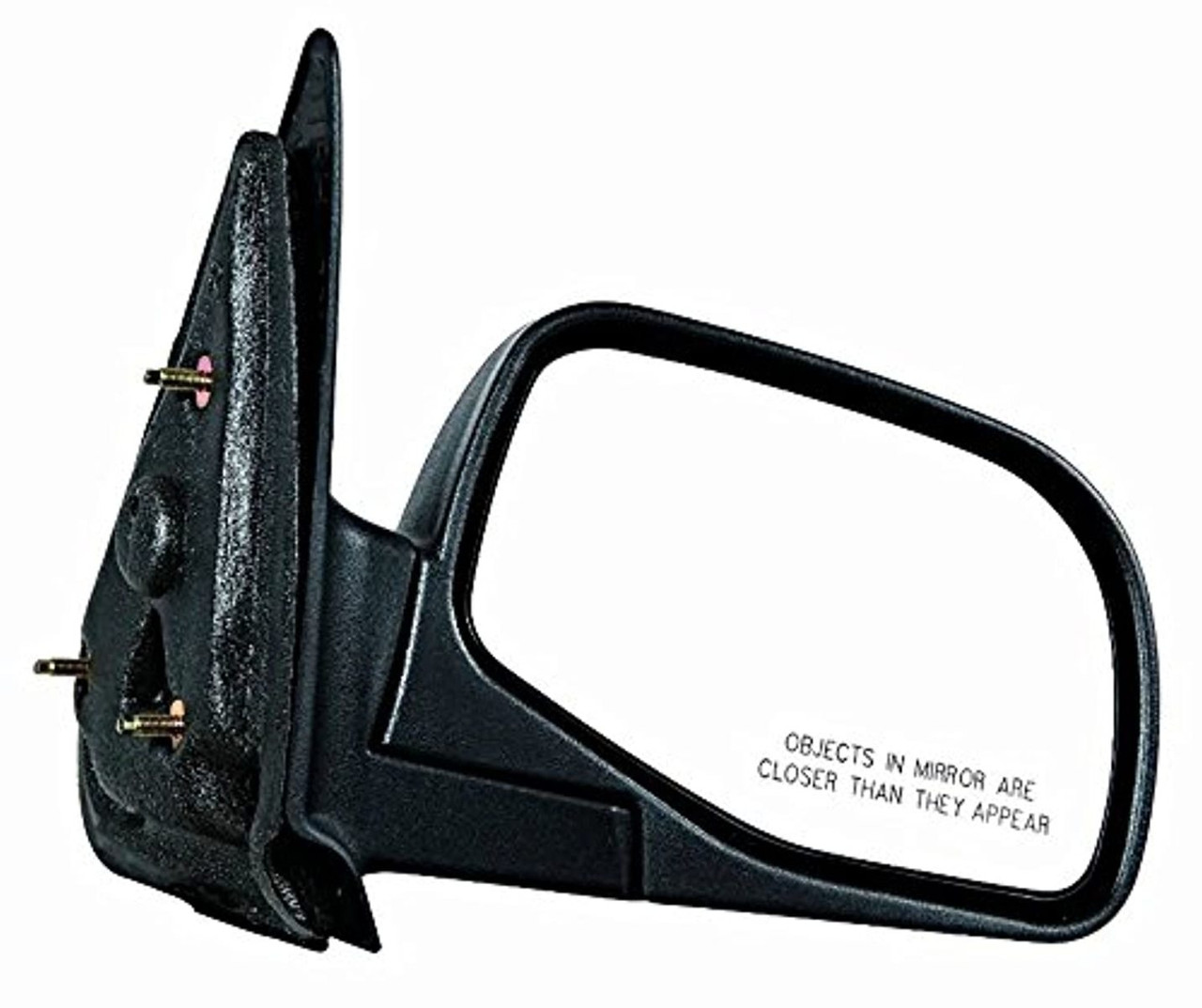 Fits 93-05 FD Ranger, 96-05 Maz B Series P/U Right Pass Manual Mirror Assembly