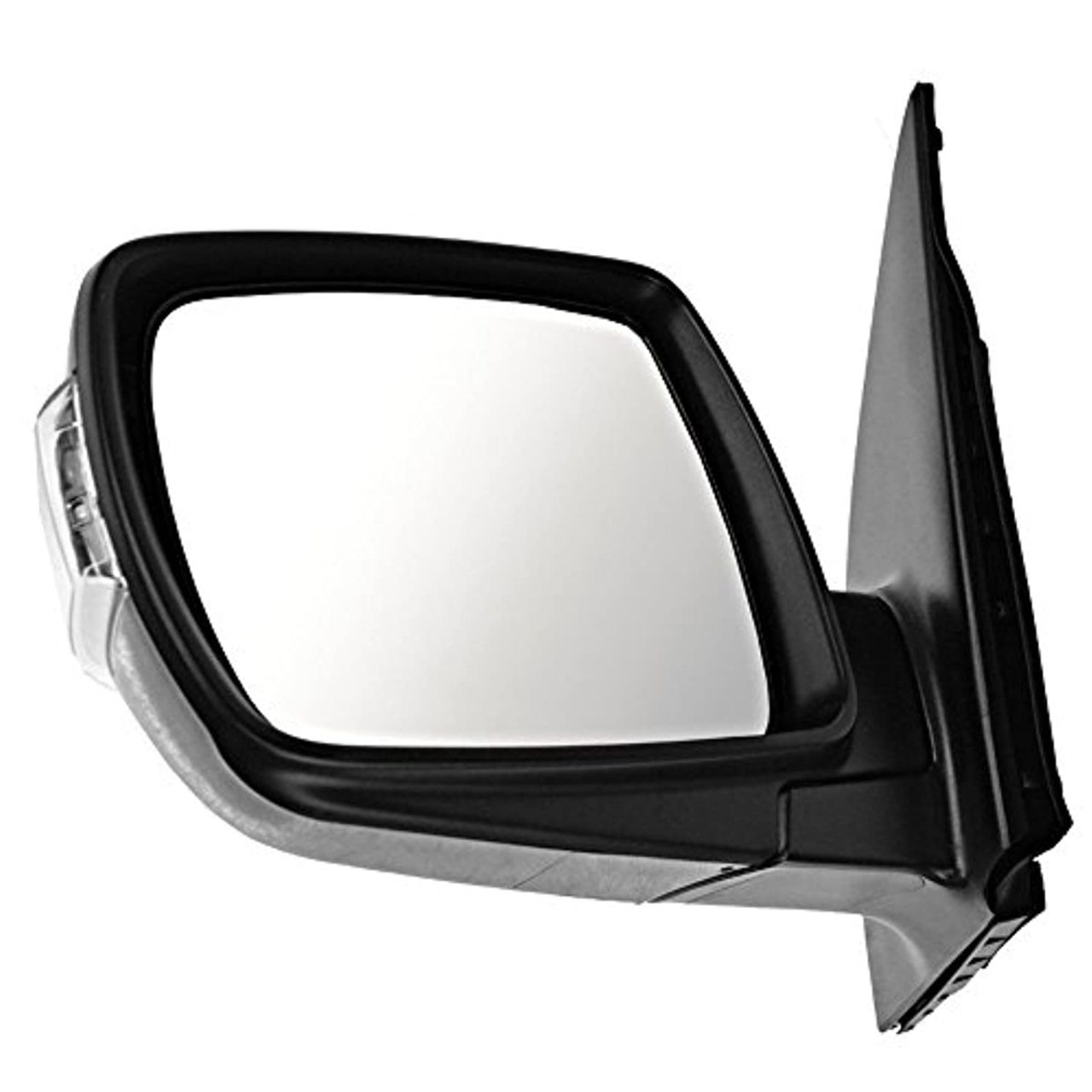 Fits 09-14 Sedona Left Driver Mirror Power Unpainted with Heat, Signal, Memory