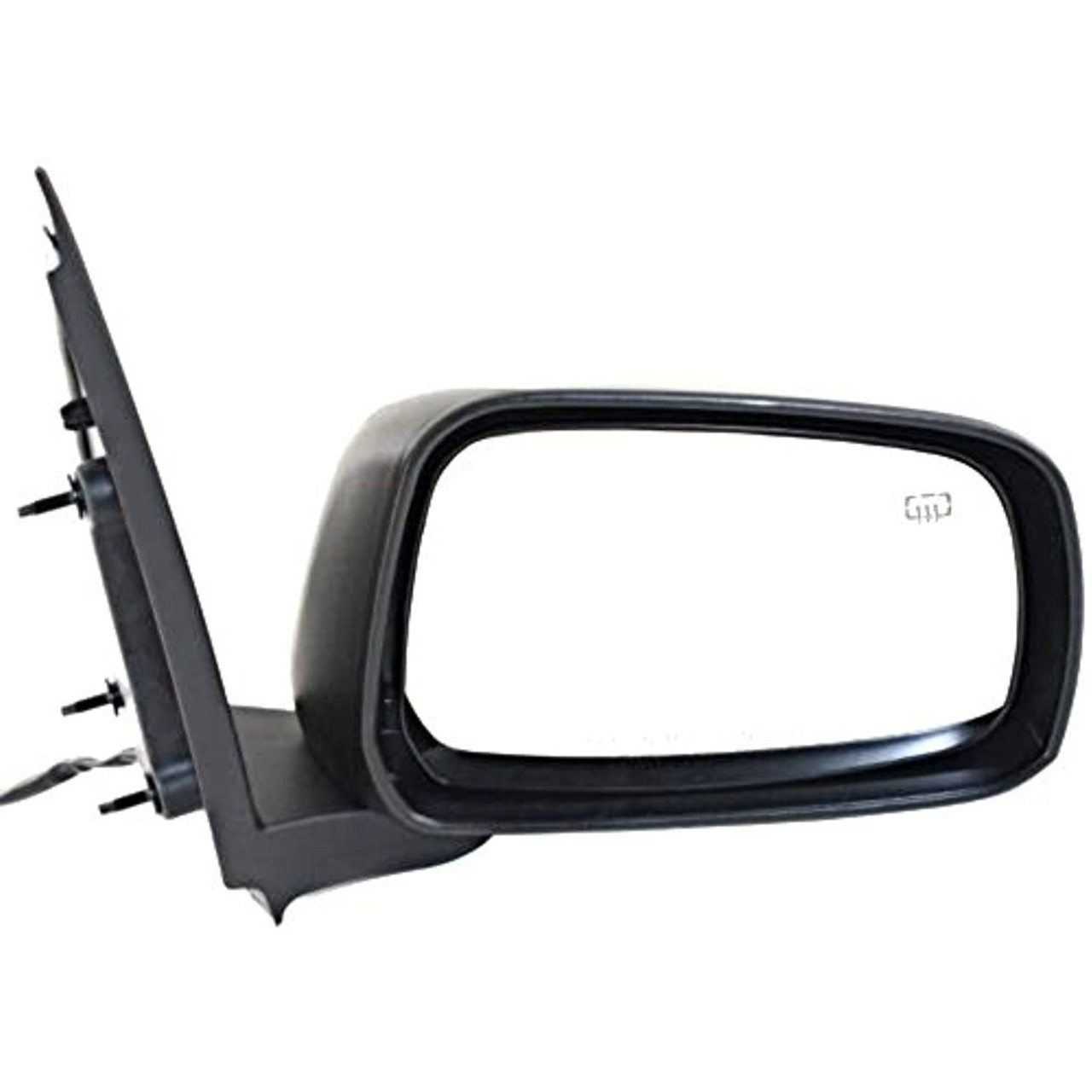 Fits 11-13 Equator Right Pass Textured Power Mirror with Heat Manual Fold