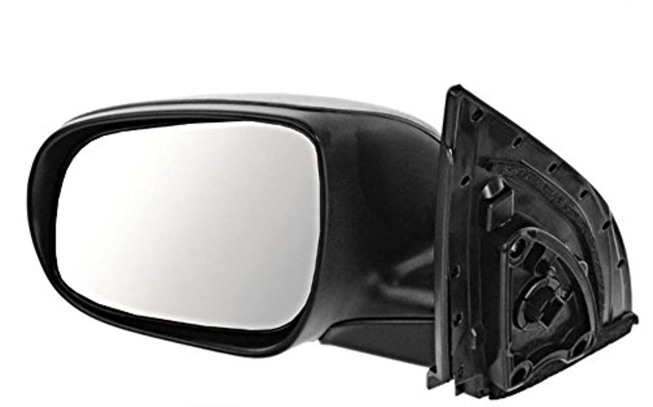 Fits 10-11 Accent Left Driver Mirror Power Textured Black