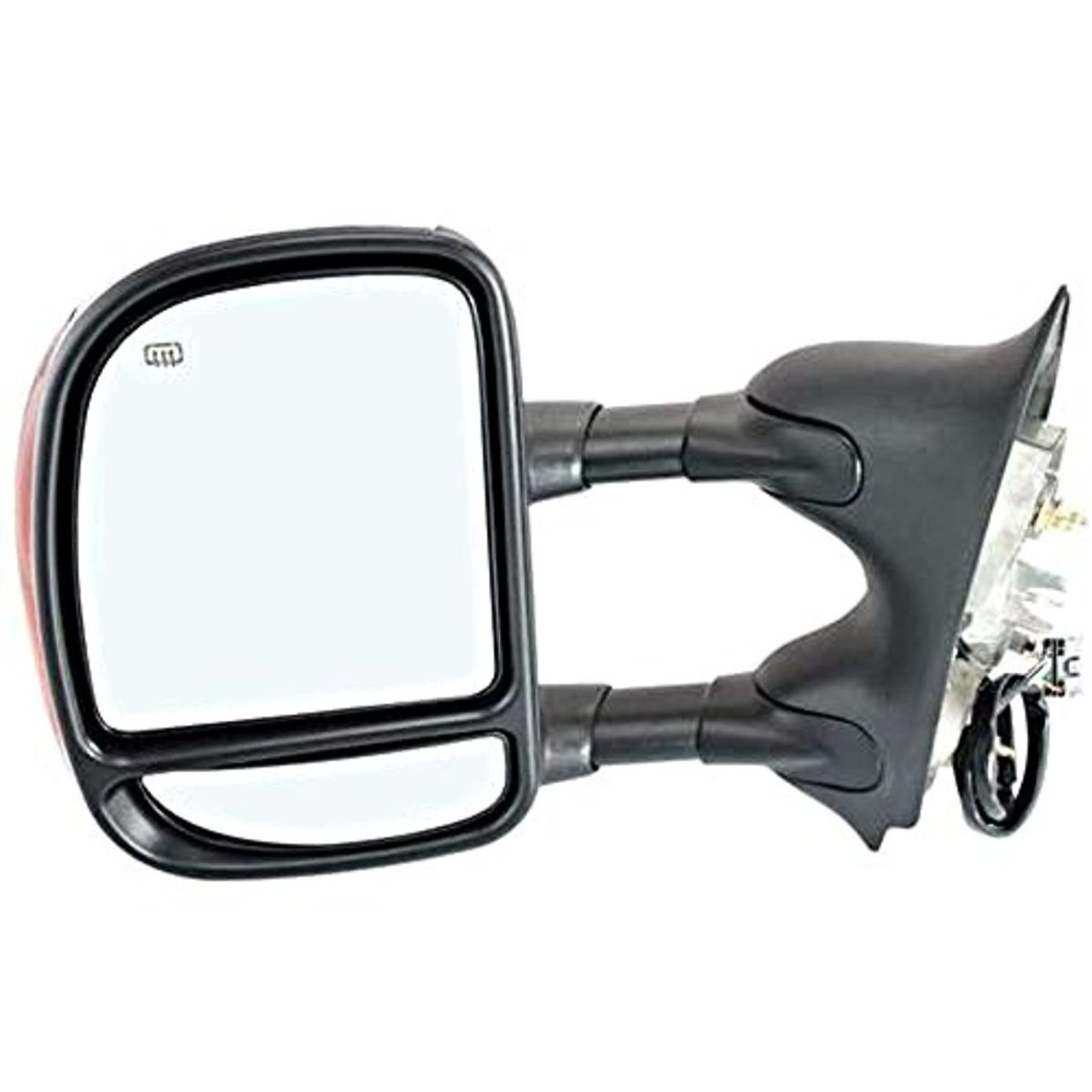 Fits 01-07 Super Duty 00-05 Excursion Left Driver Mirror Assm Heat,Signal Chrome