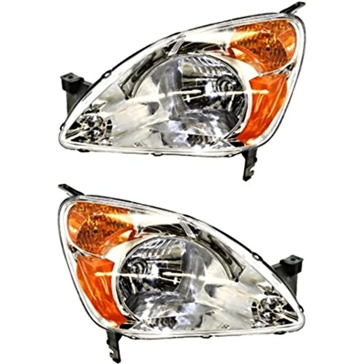02-04 Honda CR-V Left & Right Headlamp Units (pair)