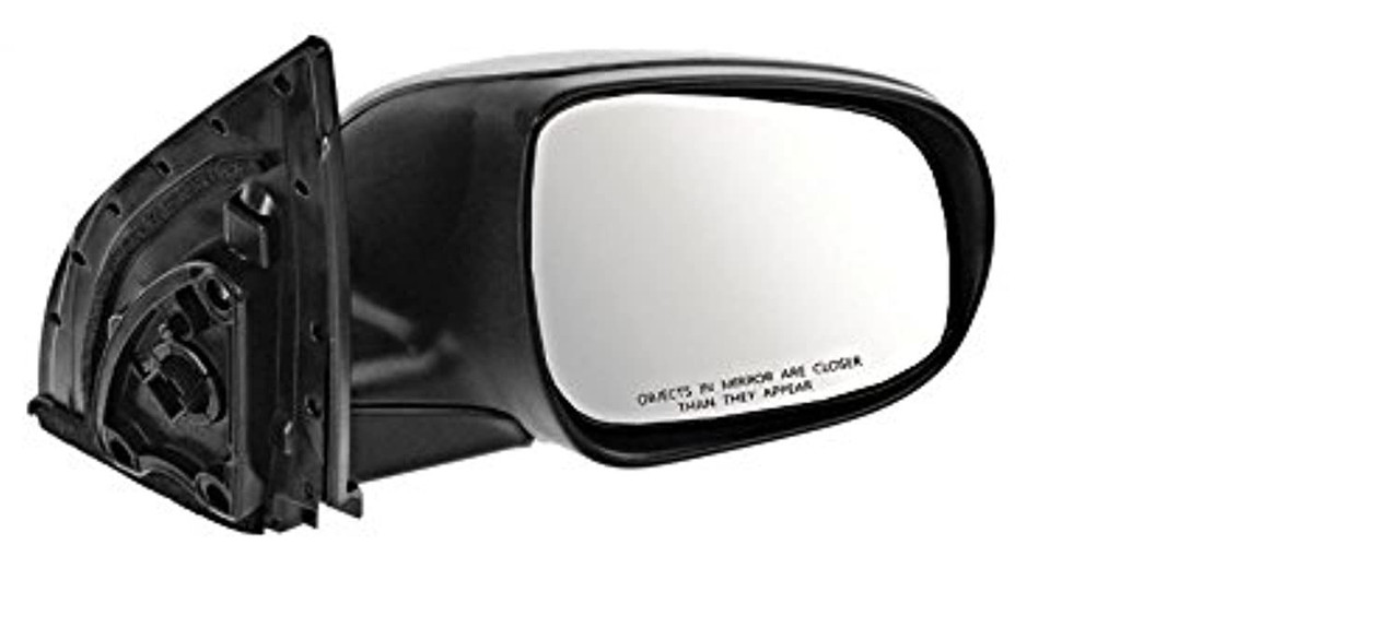 Fits 10-11 Accent Right Passenger Mirror Power Non-Painted Black
