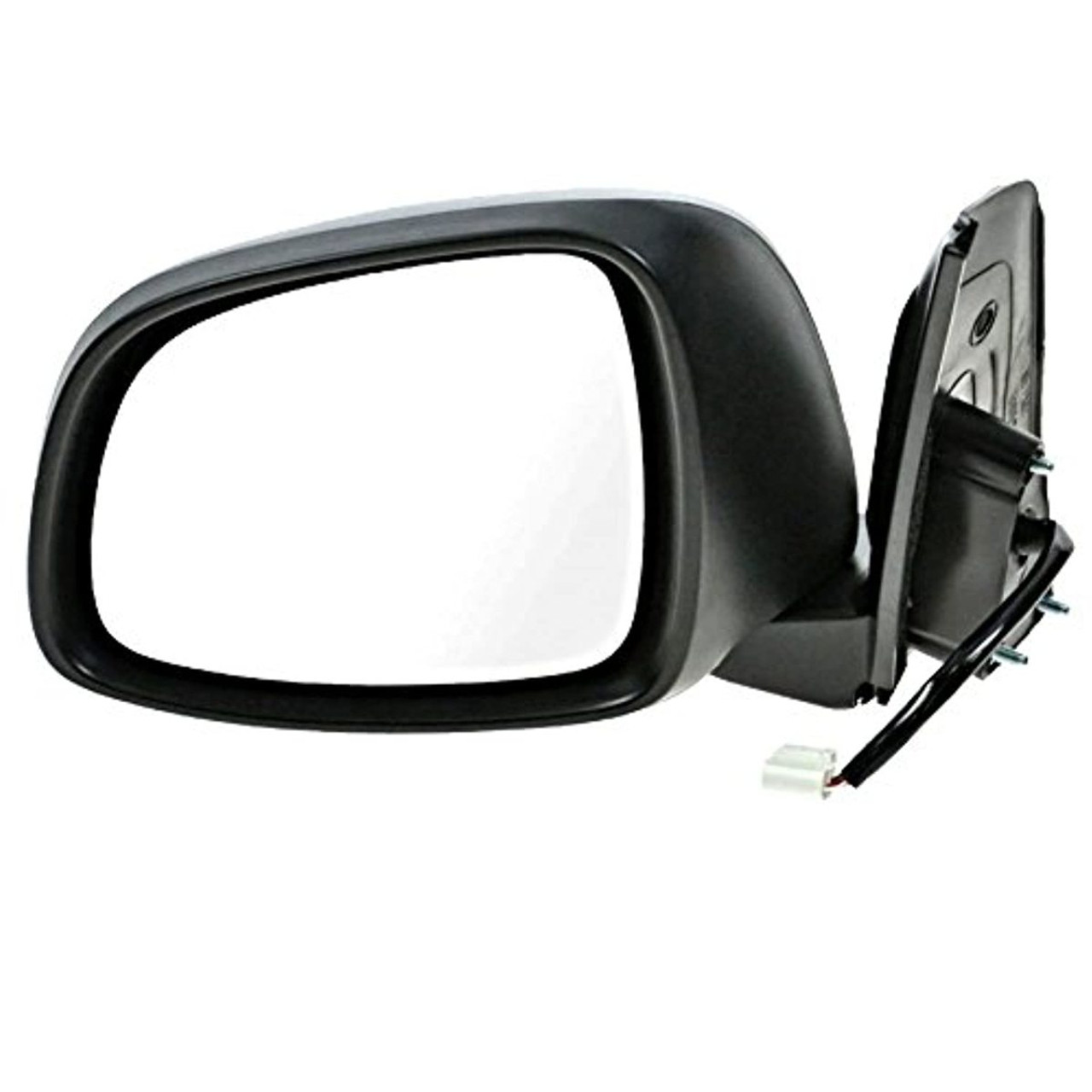 Fits 07-13 SX4 Left Driver Mirror Power Unpainted with Heat