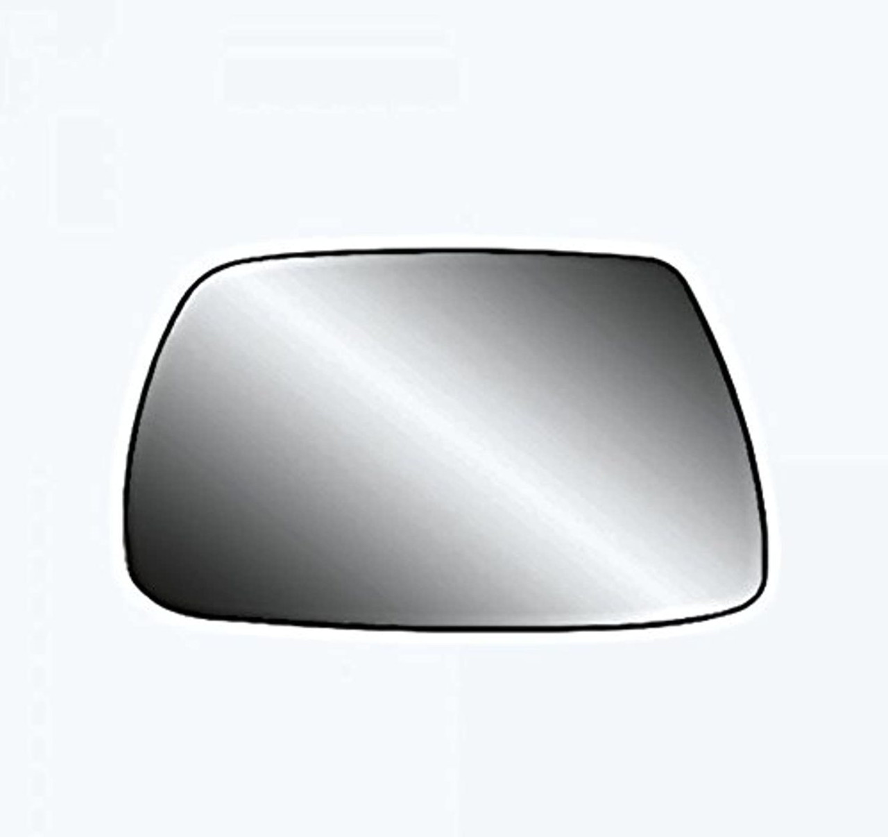 K SourceFits 05-10 Grand Cherokee Left Driver Mirror Glass w/Rear Back Plate