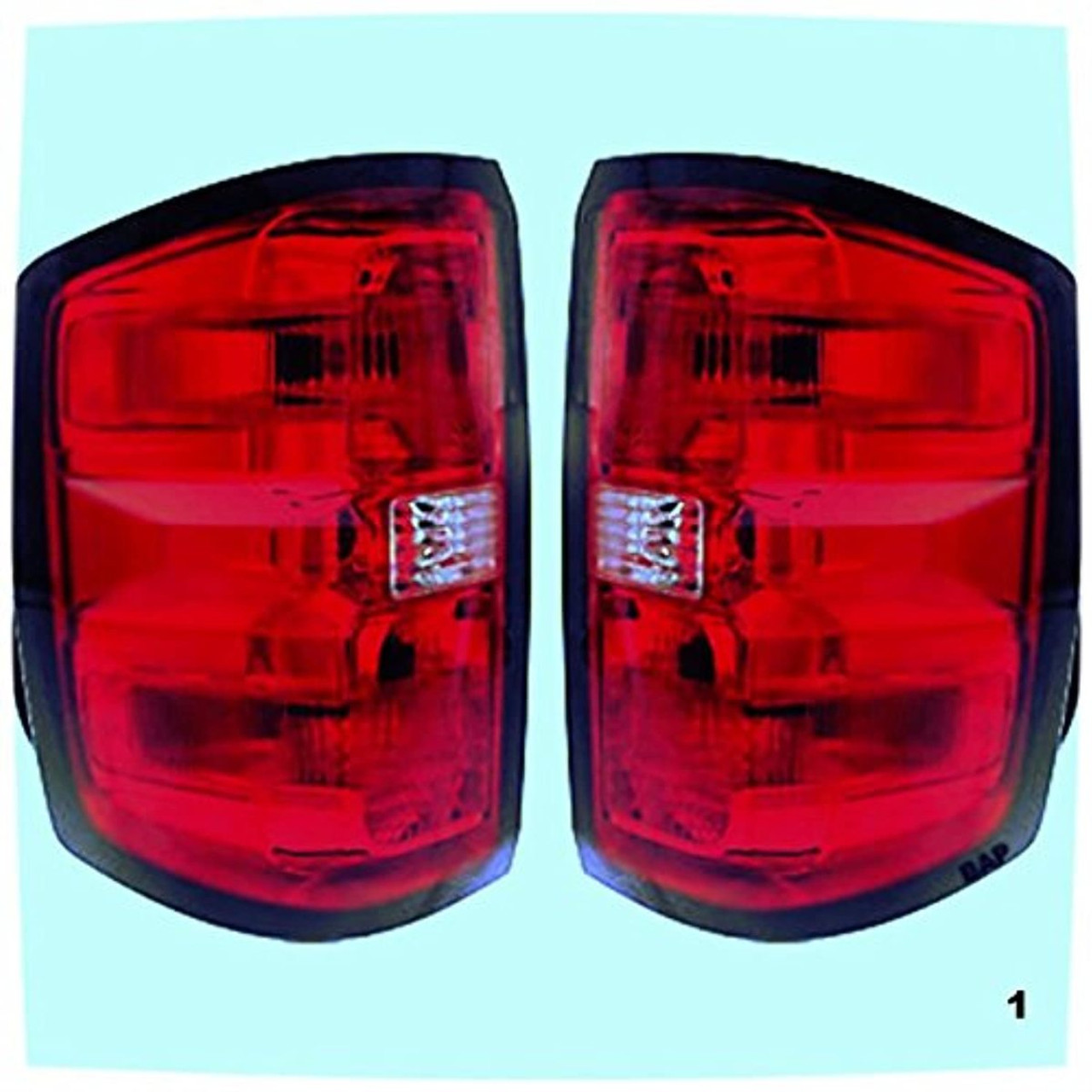 14-15 Chevrolet Silverado 1500 Left & Right Set Tail Lamp Unit Assemblies (more than 1 option see details)