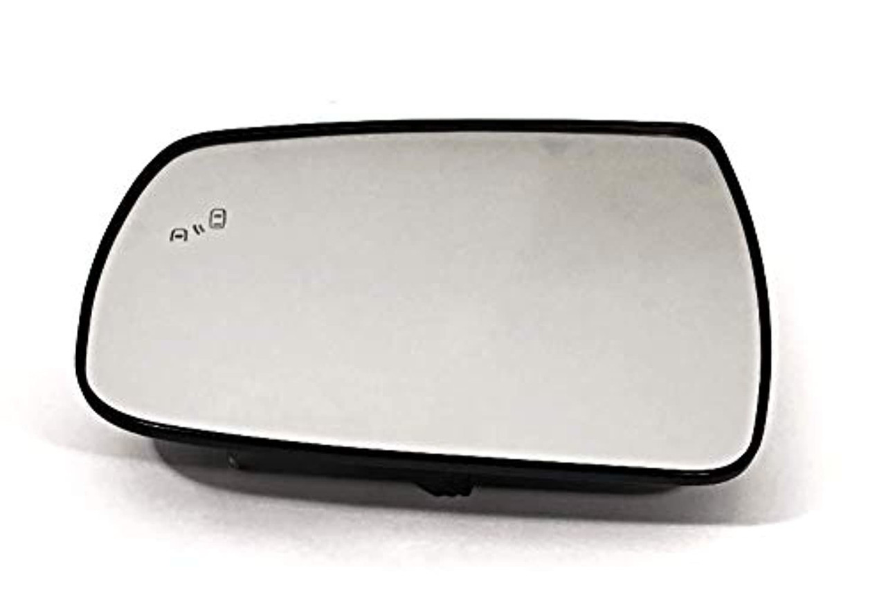 Left Driver Mirror Glass & Holder w/Blind Spot Heated For 17-19 Kia Forte OE