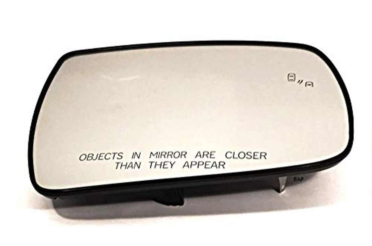 Right Pass Mirror Glass & Holder w/Blind Spot Heated For 17-19 Kia Forte OE