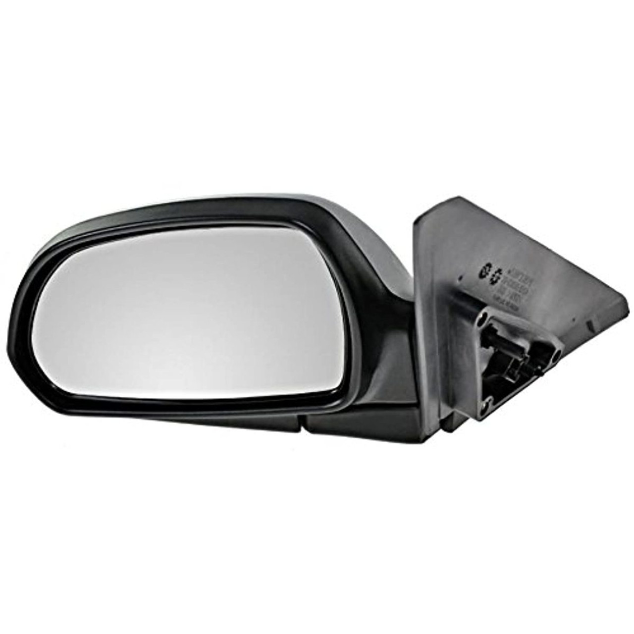 Fits 02-04 Spectra 1.8L Left Driver Mirror Power Unpainted Black No Heat