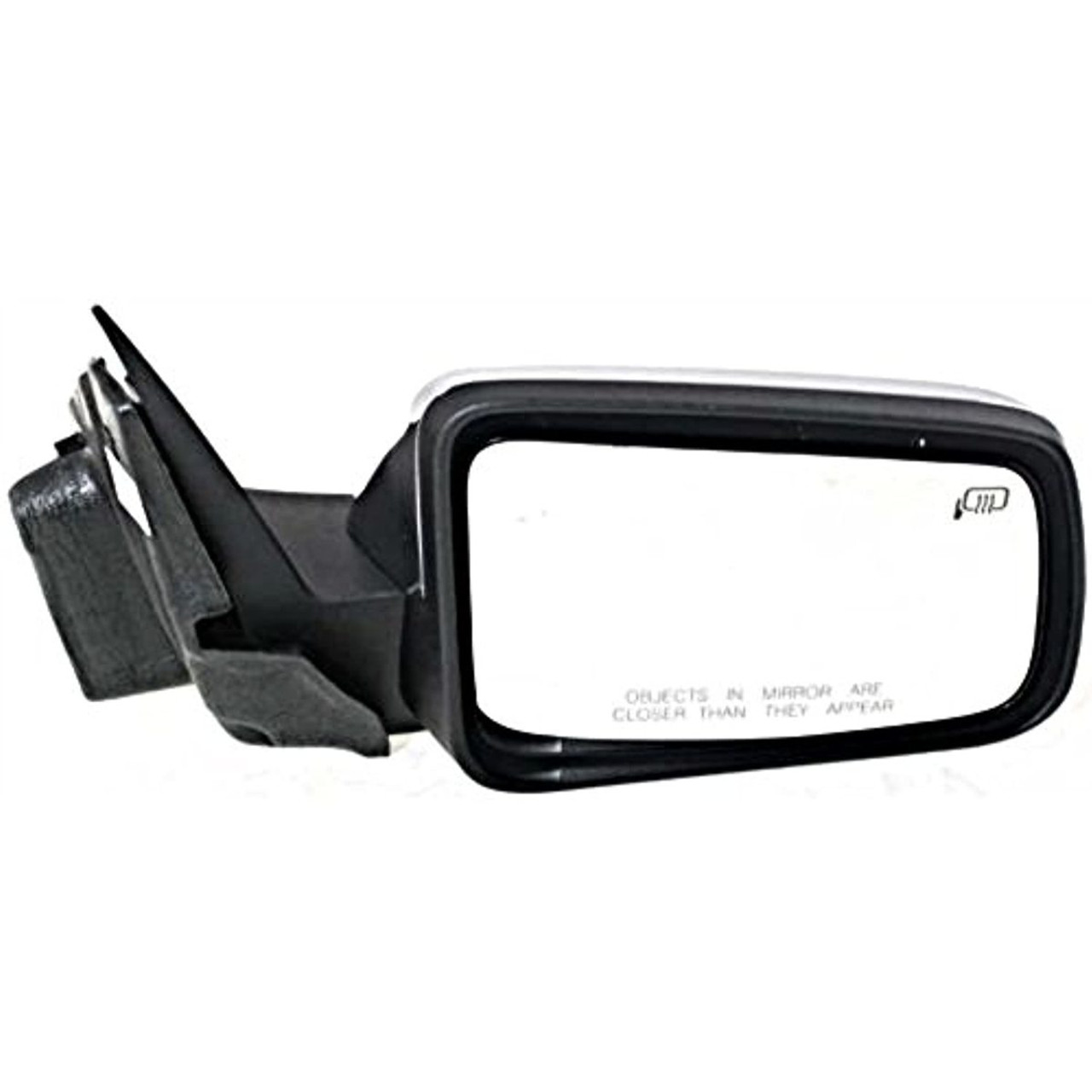 Fits 08-11 Focus Right Passenger Mirror Power Non-Painted Black W/Heat USA Built