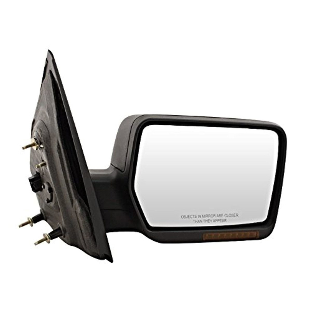 Fits 07-08 F150 Right Pass Power Mirror W/Heat, Signal No Puddle/Auto Dim