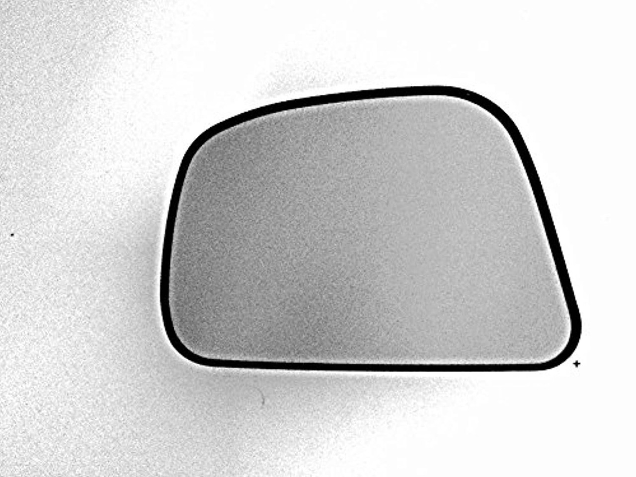 Comaptible with Nissan 07-12 Versa Left Mirror Glass w/Rear Holder OE