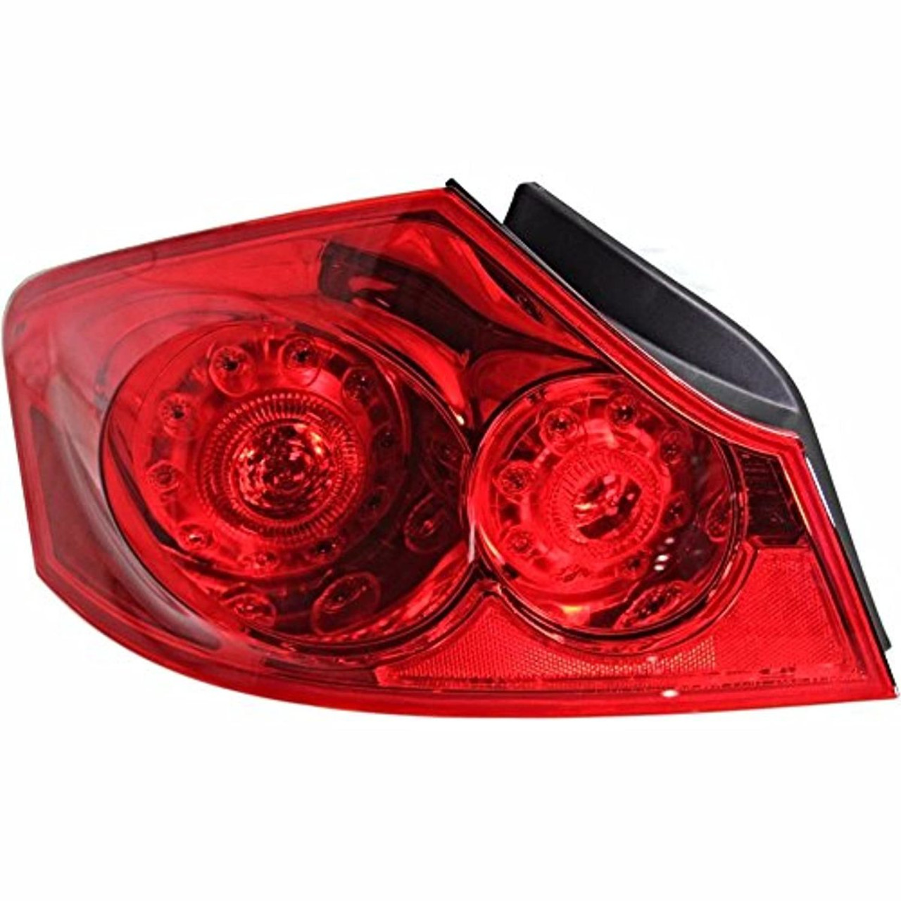 Fits 07-08 Infiniti G35 Sedan / 09-13 Infiniti G37 Sedan /10-12 Infiniti G25 Sedan Left Driver Tail Lamp Assembly Quarter Mounted