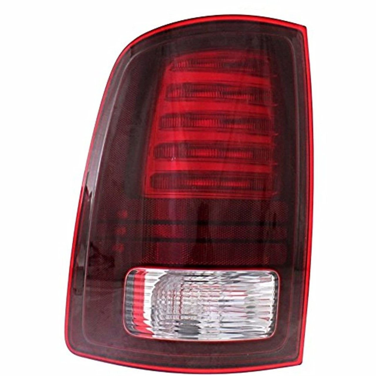 Fits 13-17 RAM PICKUP LEFT DRIVER TAIL LAMP ASSEMBLY LED TYPE without Chrome