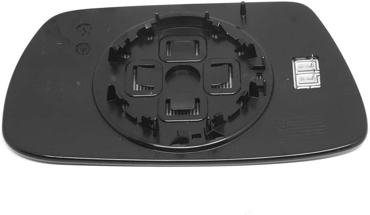 Fits 05-10 Grand Cherokee Right Pass Mirror Glass Heated w/Rear Back Plate OE