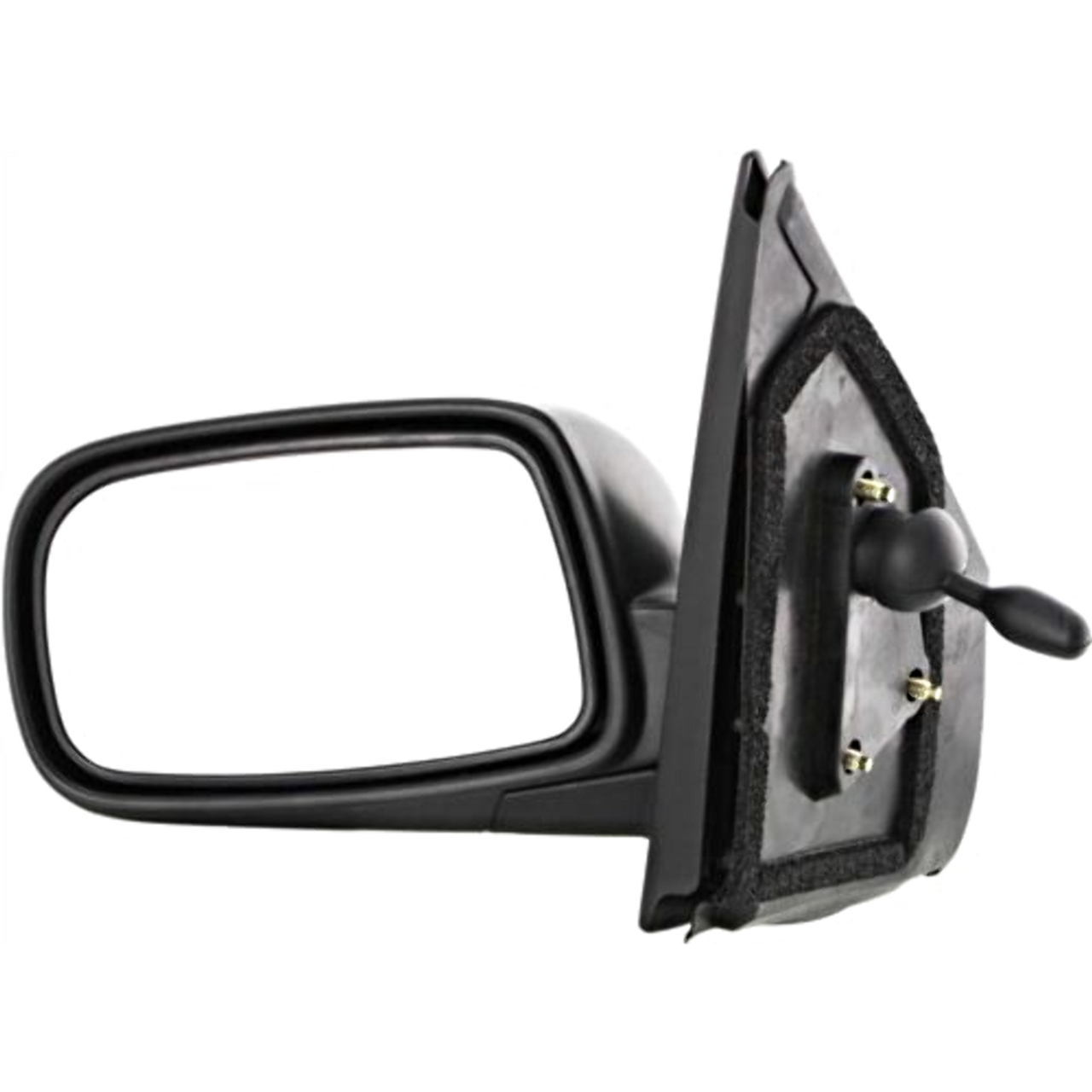 Fits 00-05 Echo Left Driver Manual Remote Mirror Assembly Textured Manual Fold
