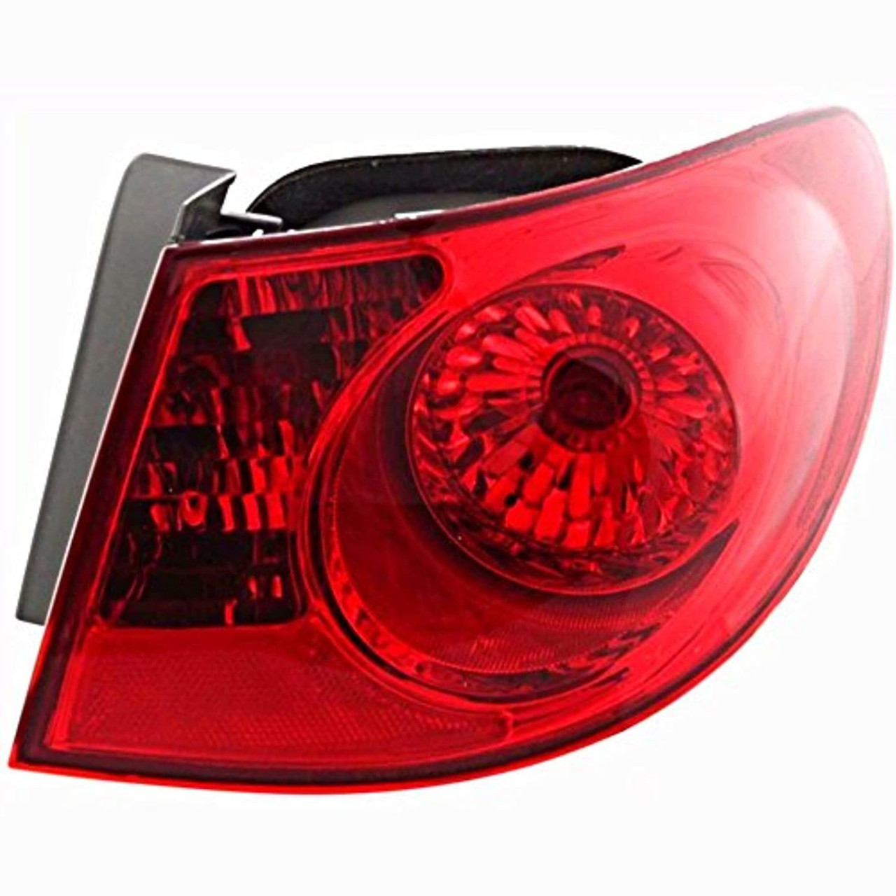 Fits 07-10 Elantra Right Passenger Tail Lamp Assembly Quarter Mounted