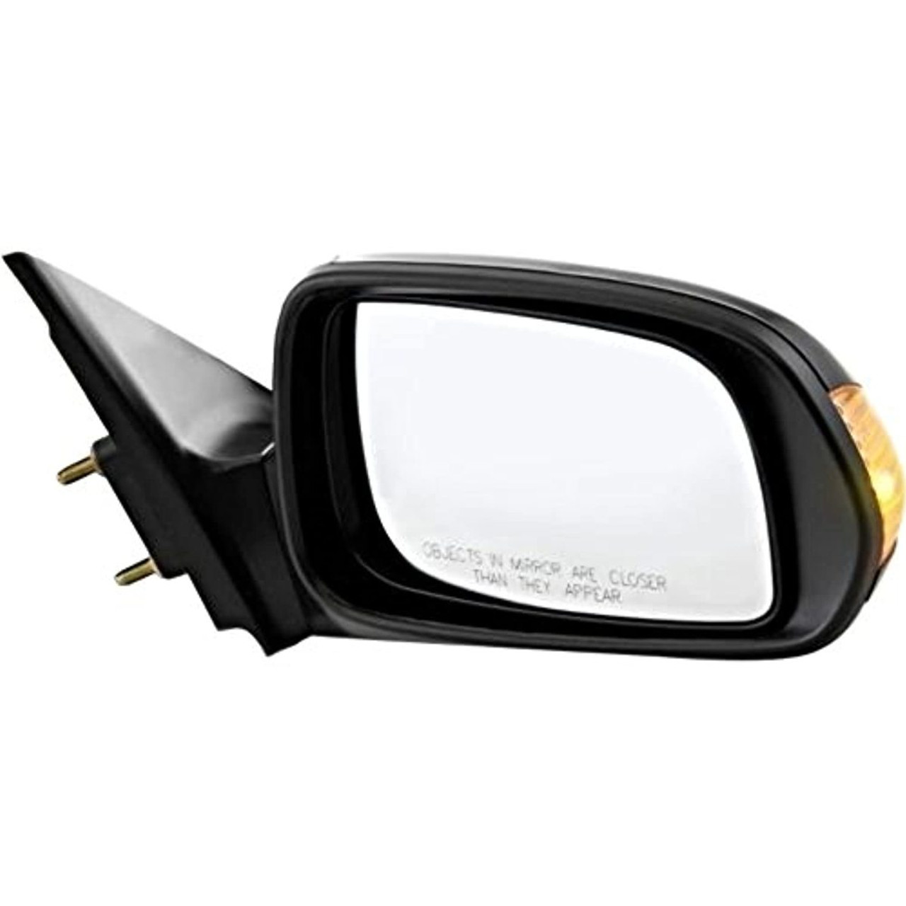 Fits 05-10 TC Right Passenger Mirror Power Non-Painted Black with Signal