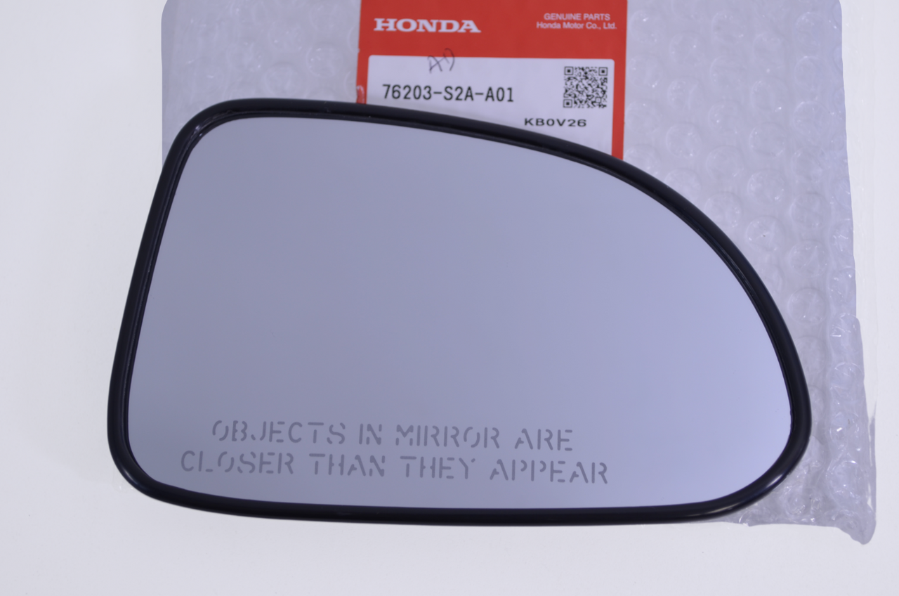 Fits 00-09 S2000 Right Passenger Convex Mirror Glass w/Rear Holder OE