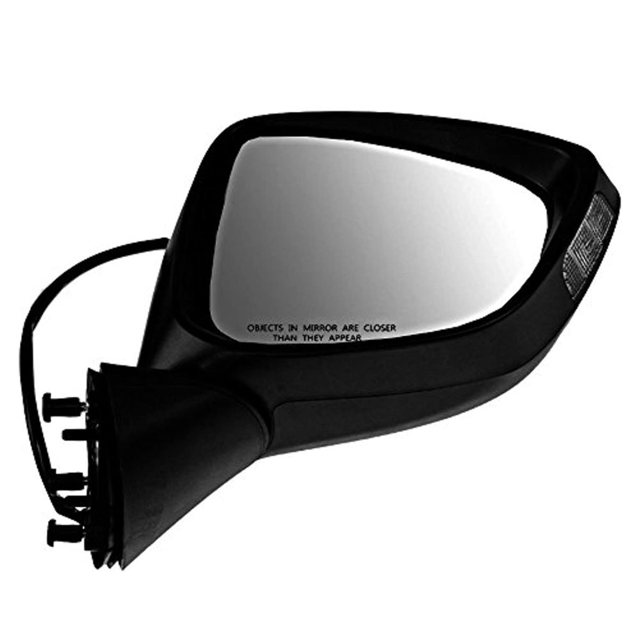 Fits 13-15 CX5 Right Pass Power Mirror Unpainted W/Heat,Signal NoBlindSpot