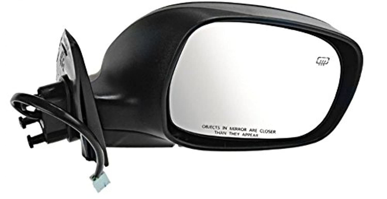 Fits 03-06 Tundra Regular Access Cab Right Pass Mirror Power Non-Painted W/Heat