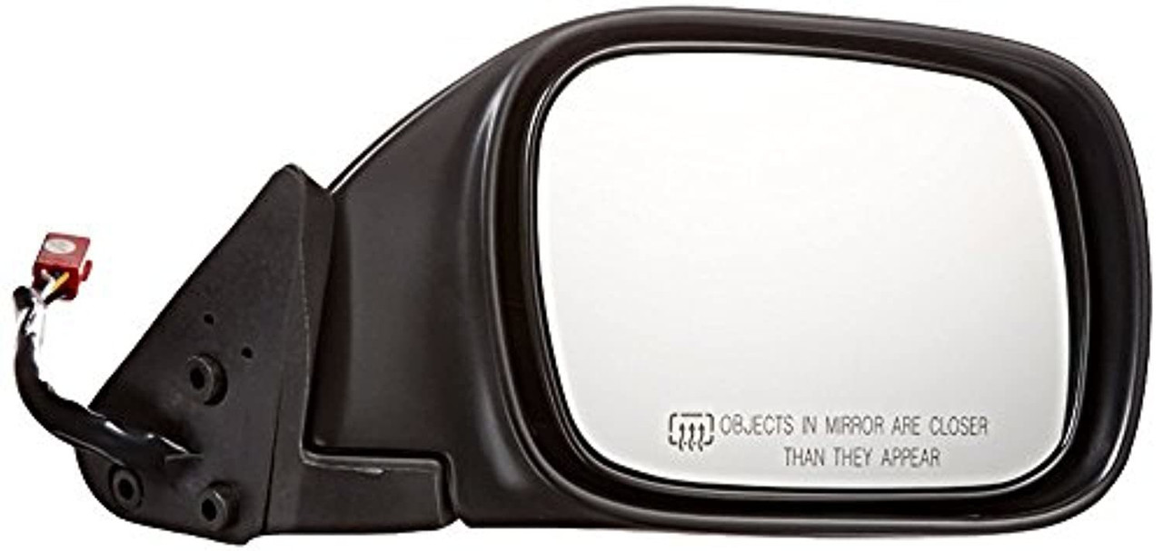 Fits 97-01 Cherokee Right Passenger Mirror Power Textured Black with Heat