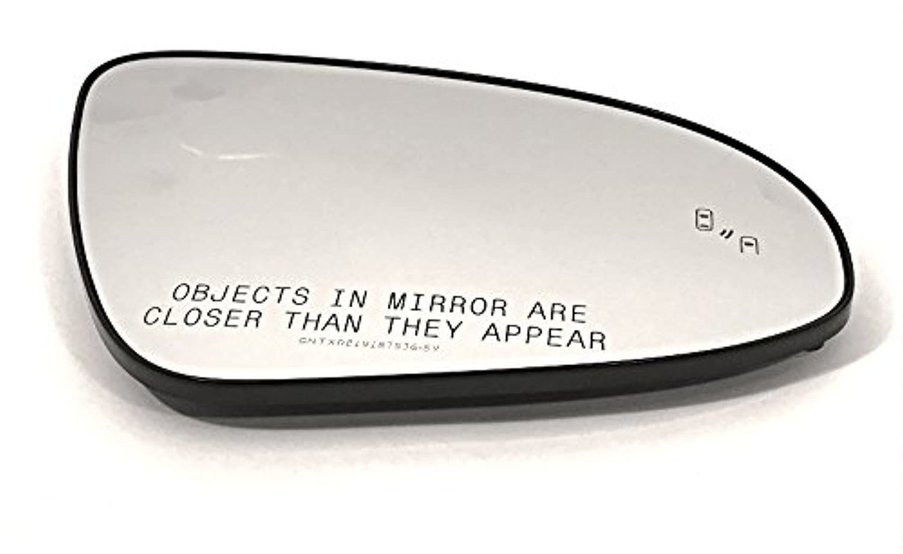 Fits 13-17 Camry Right Pass Mirror Glass w/Blind Spot Detection w/Holder OE