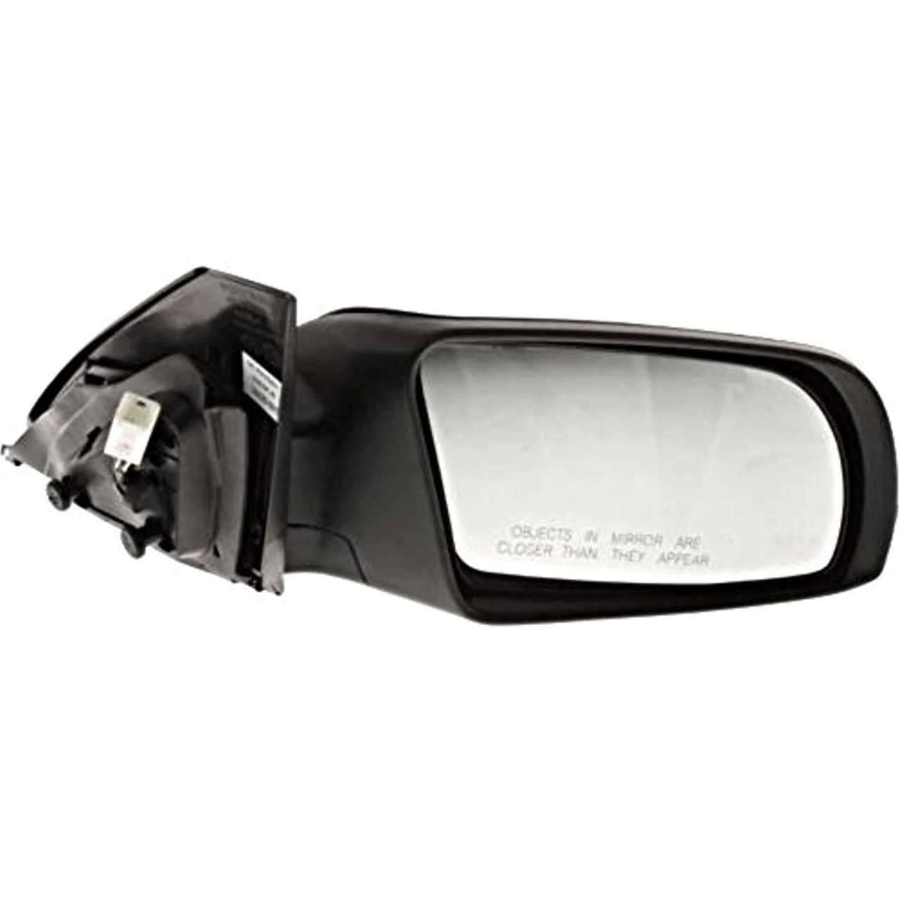 Fits 08-13 Altima Coupe Right Pass Unpainted Power Black Mirror W/Signal No Heat