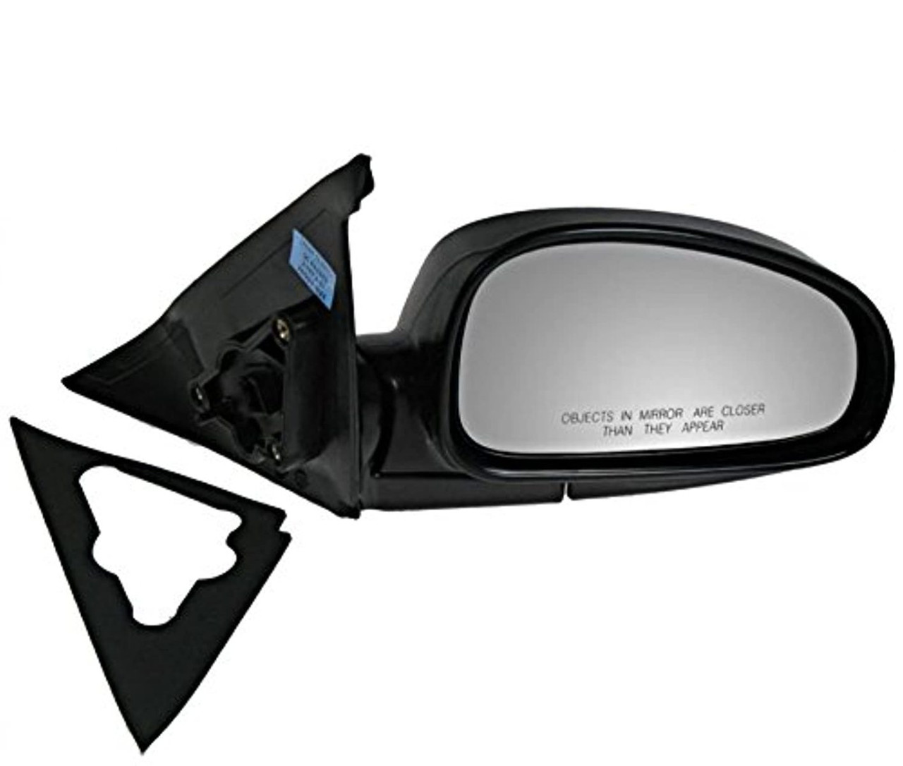 Fits 01-06 Optima Right Passenger Mirror Power Non-Painted Blck Without Heat