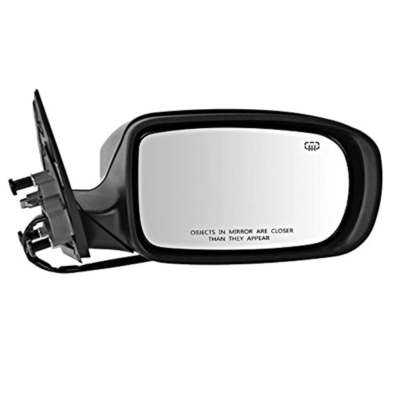 Fits 11-16 Chrysler 300 Right Pass Mirror Pwr Unpainted With Heat, Manual Fold