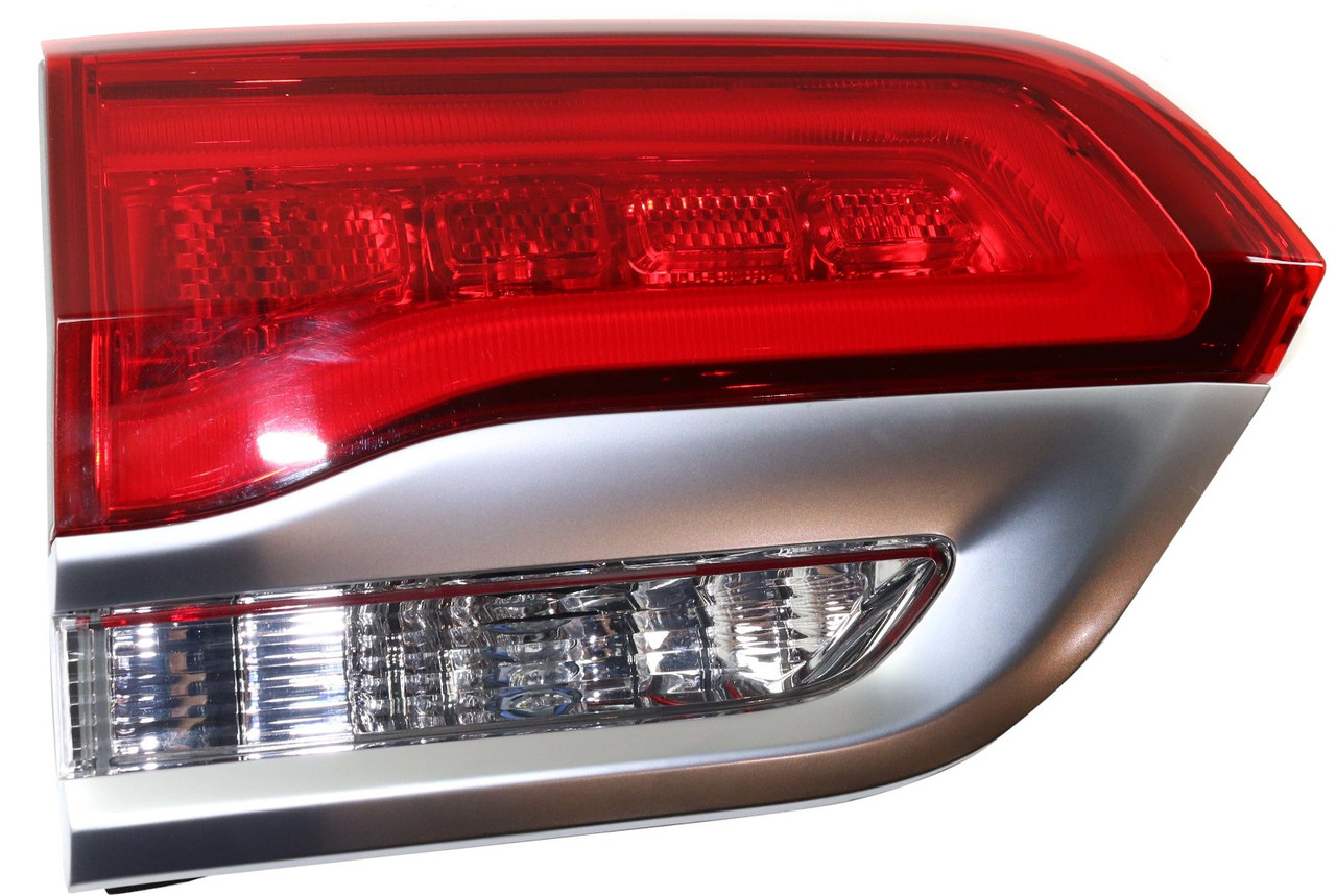 GRAND CHEROKEE WK 14-22 TAIL LAMP LH, Inner, Assembly, Laredo/Limited/Overland/Summit Models, Granite Trim, w/ Platinum Insert - CAPA