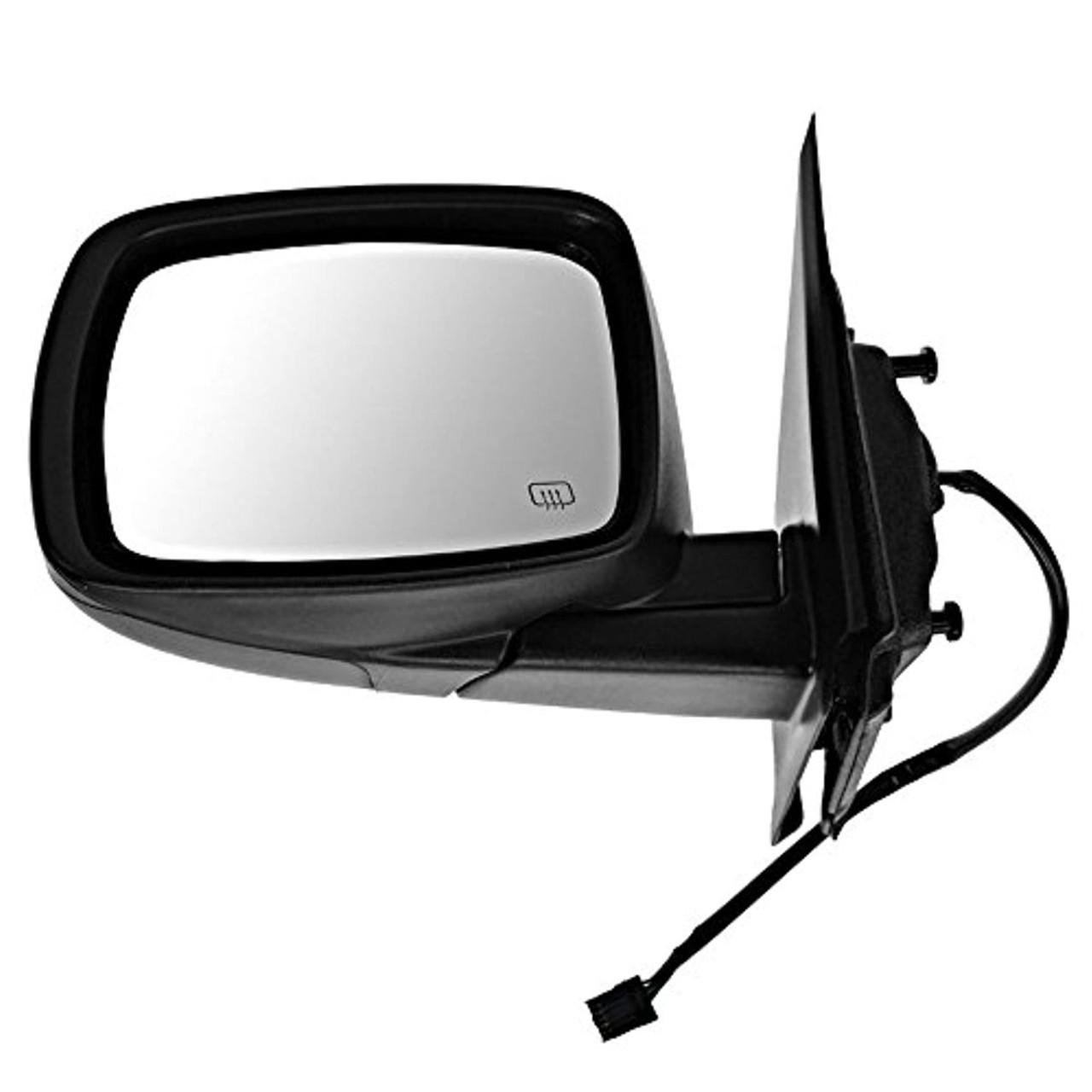 Journey Lt Driver Mirror Pwr Text Blk w/Heat Manual Fold w/o Mem 12H5P Connector