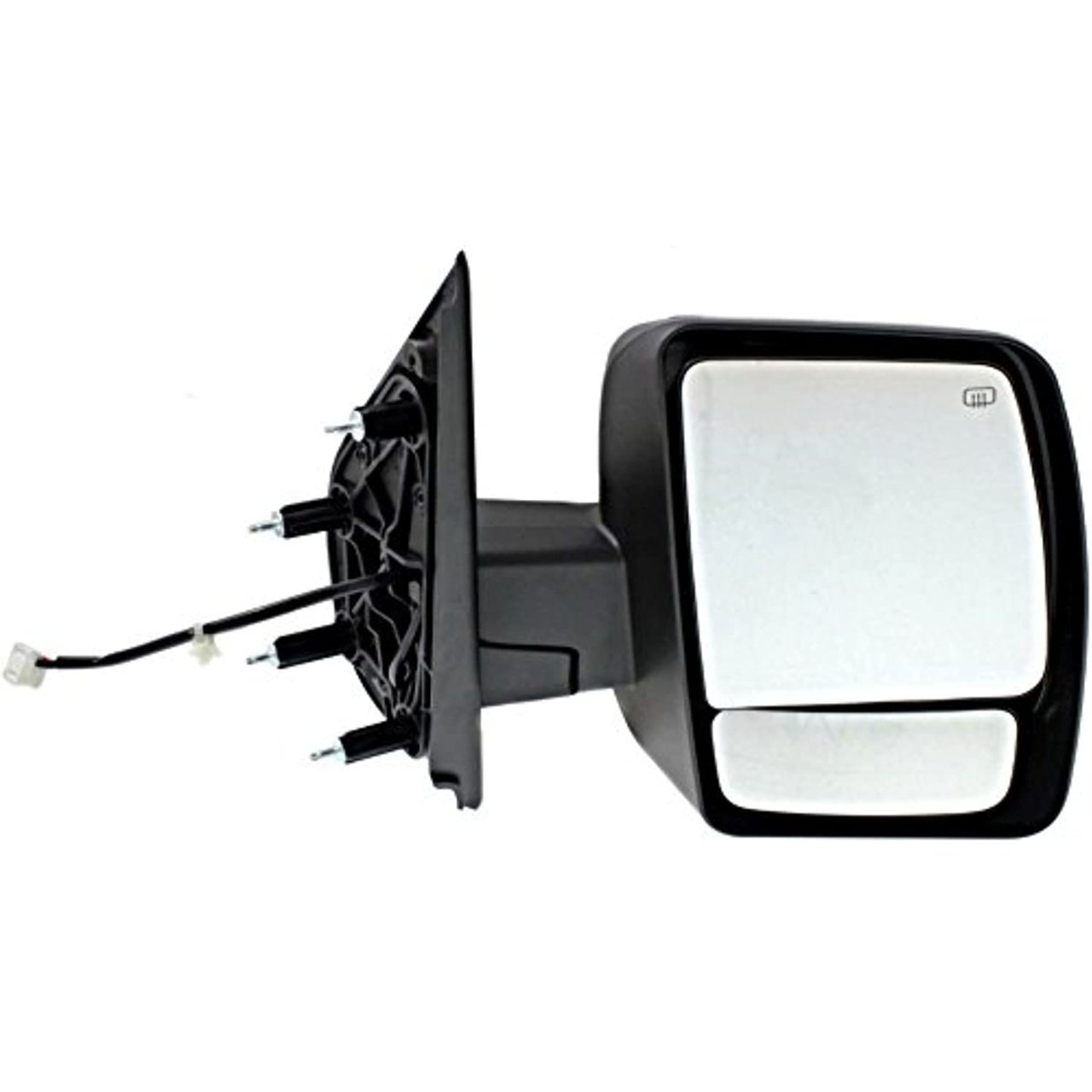 Fits 12-13 NV Right Pass Power Mirror W/Heat No Towing Package Textured