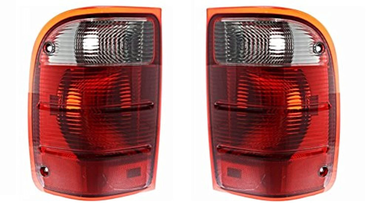Fits 01-05 Fd Ranger Left & Right Set Rear Tail Light Housings Excludes 2005 STX