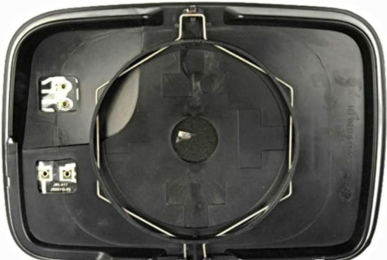 Fits 02-05 Ram Pickup Right Heated 2 Piece Flip Up Tow Mirror Glass w/Holder*