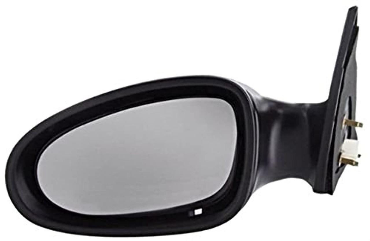 Fits 02-04 Altima Left Driver Unpainted Power Mirror Black Cover Non Fold No Ht