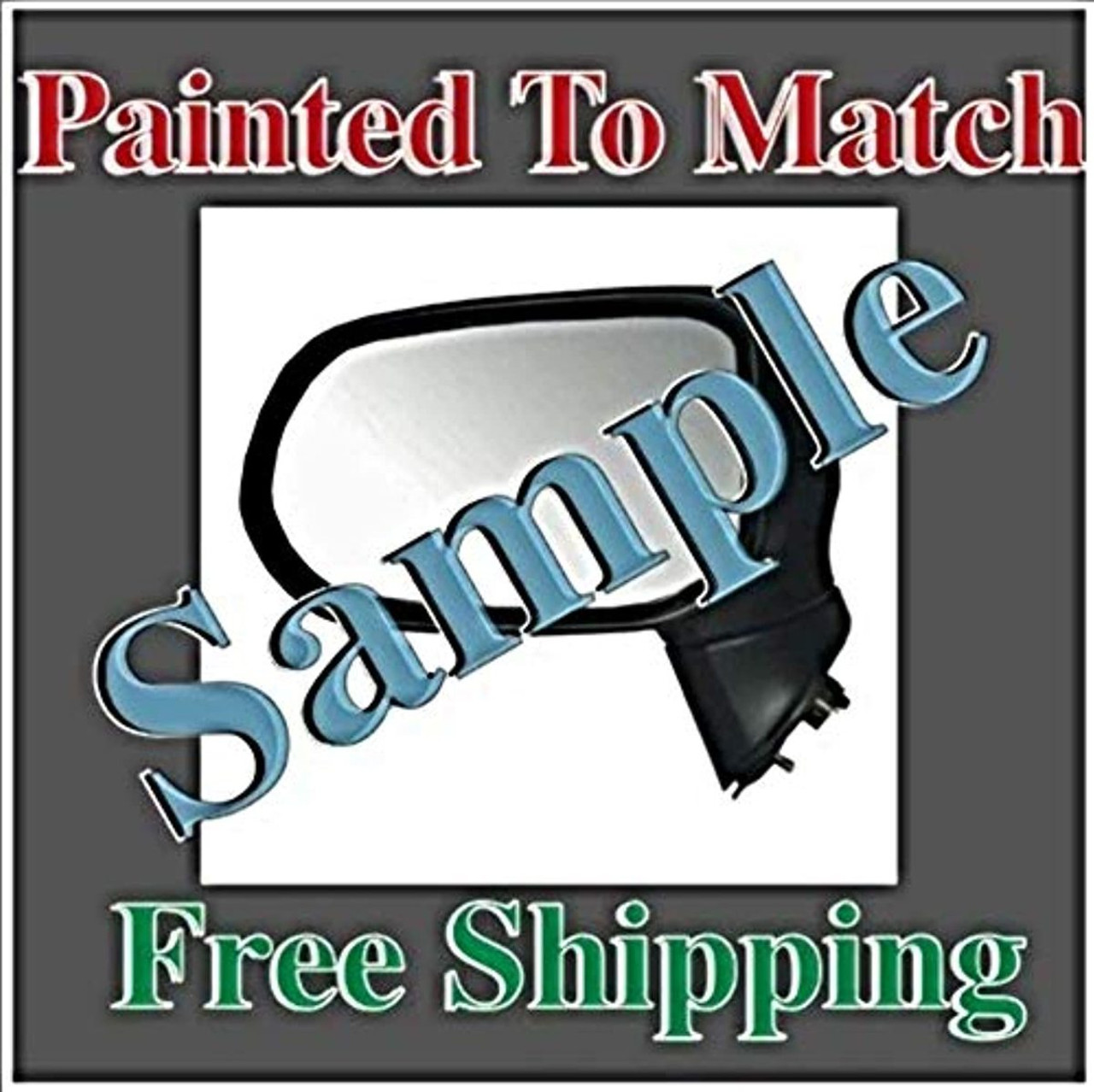 New Painted to Match MirrorFits 08-13 Highlander/Hybrid Left Driver Power