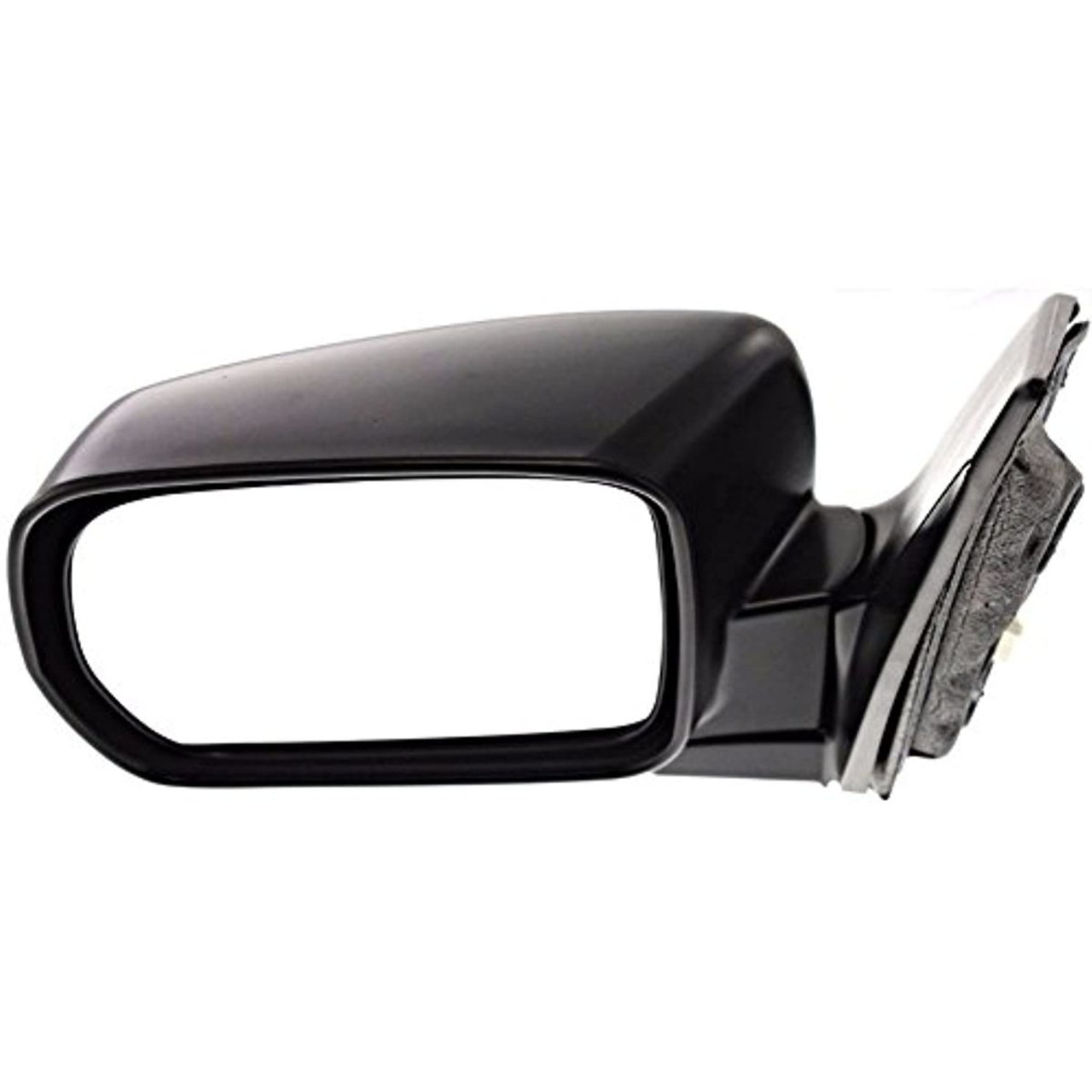 Fits 03-08 Honda Pilot Left Driver Mirror Power Unpainted Black Without Heat