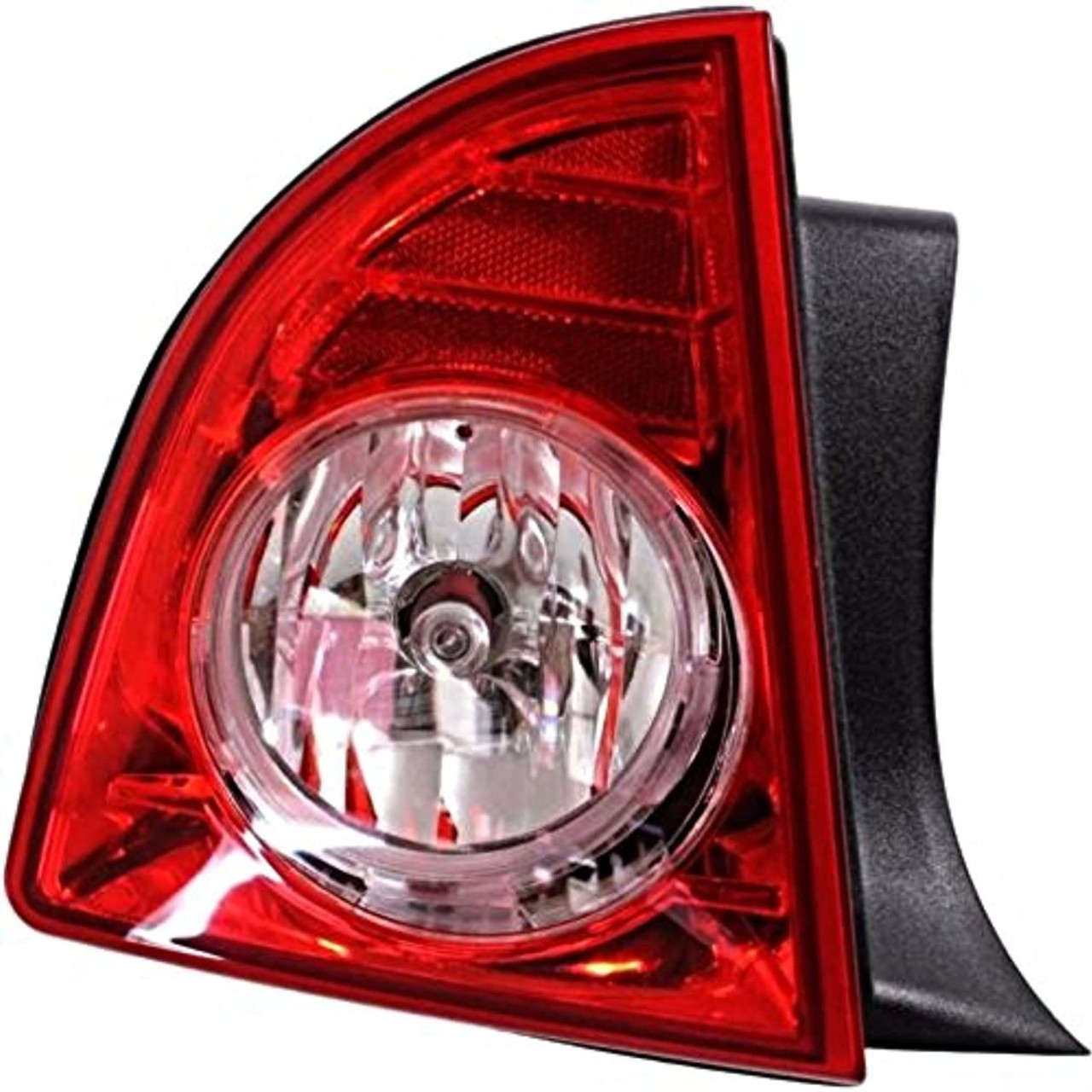 Fits 08-12 Chevrolet Malibu Left Driver Tail Lamp Assembly w/Red-clear Lens